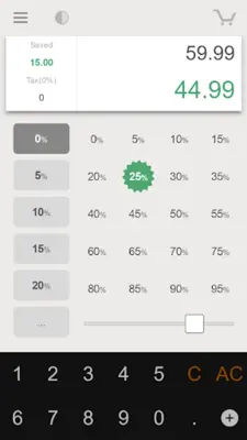 Percent Shopping Calculator android App screenshot 11